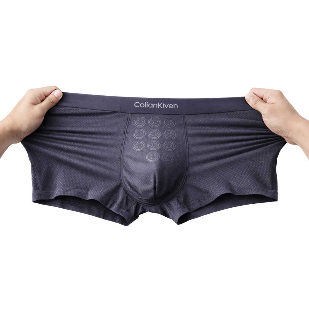 [Llevá 10, Pagá 5] Bóxer Masculino Antiolor de Seda Fría sin Costura (¡Confort Garantizado!)